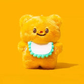 Yellow Big Bear 8″ Plush AirPods Case - Cute, Funny